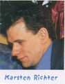 Karsten Richter 1992 in Meinhart Wohnung